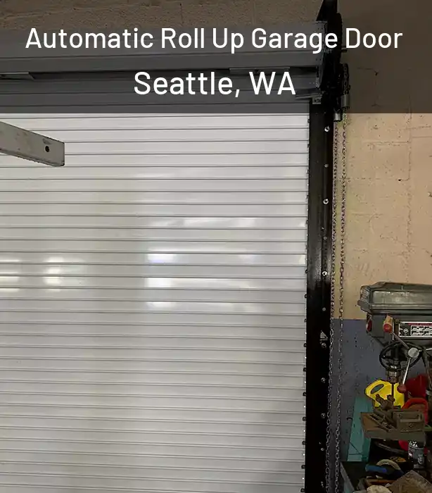  Automatic Roll Up Garage Door Seattle, WA