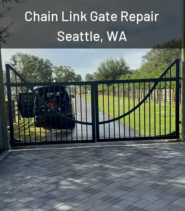  Chain Link Gate Repair Seattle, WA
