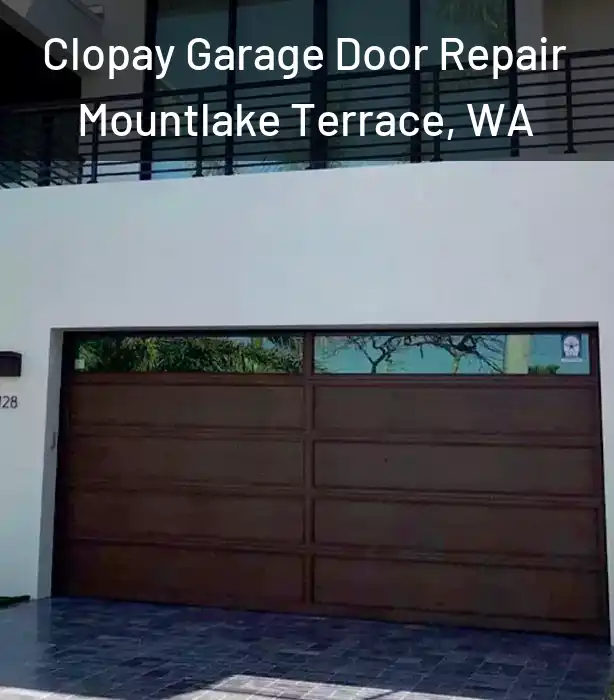 Clopay Garage Door Repair Mountlake Terrace, WA
