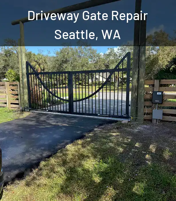  Driveway Gate Repair Seattle, WA