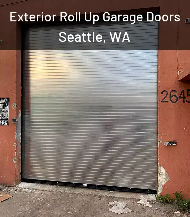  Exterior Roll Up Garage Doors Seattle, WA