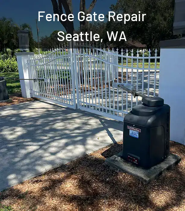  Fence Gate Repair Seattle, WA