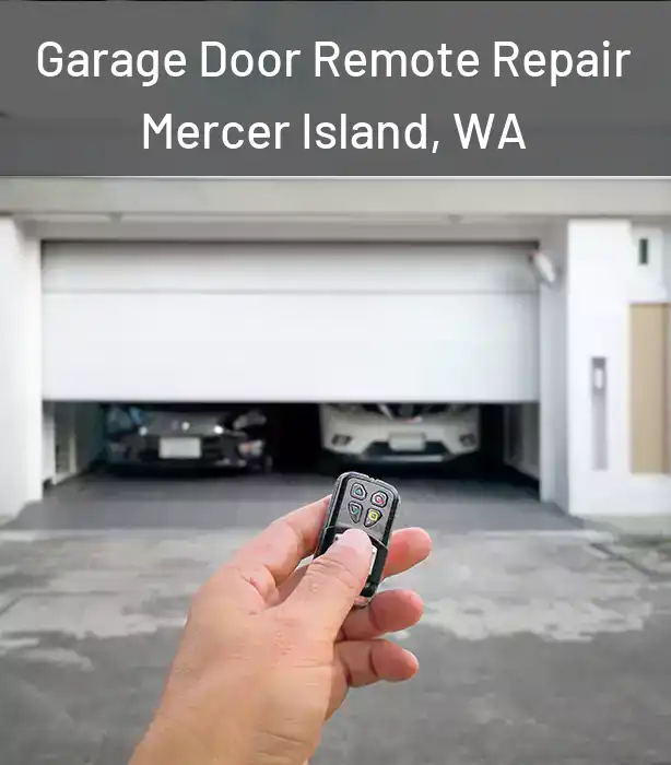  Garage Door Remote Repair Mercer Island, WA