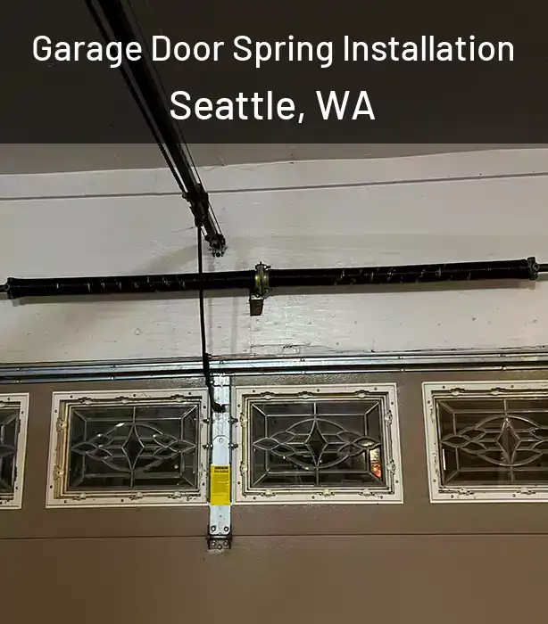  Garage Door Spring Installation Seattle, WA