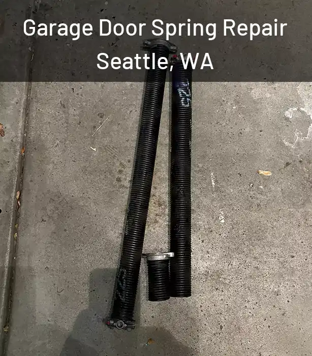  Garage Door Spring Repair Seattle, WA