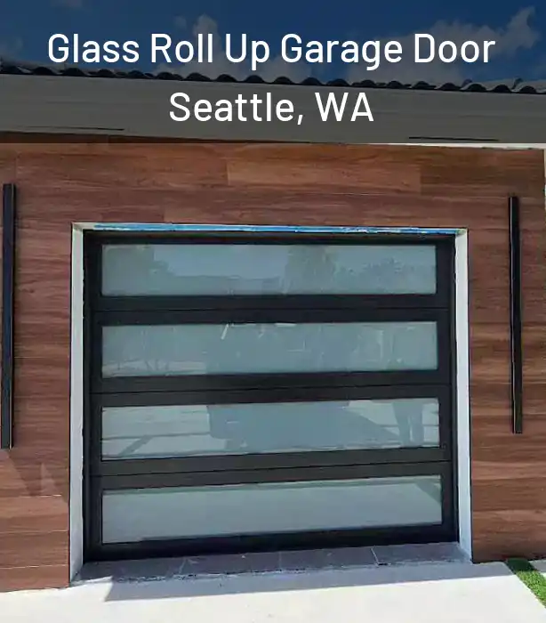  Glass Roll Up Garage Door Seattle, WA