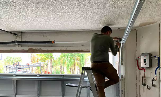 Garage Door Rail Replacement in Renton, WA