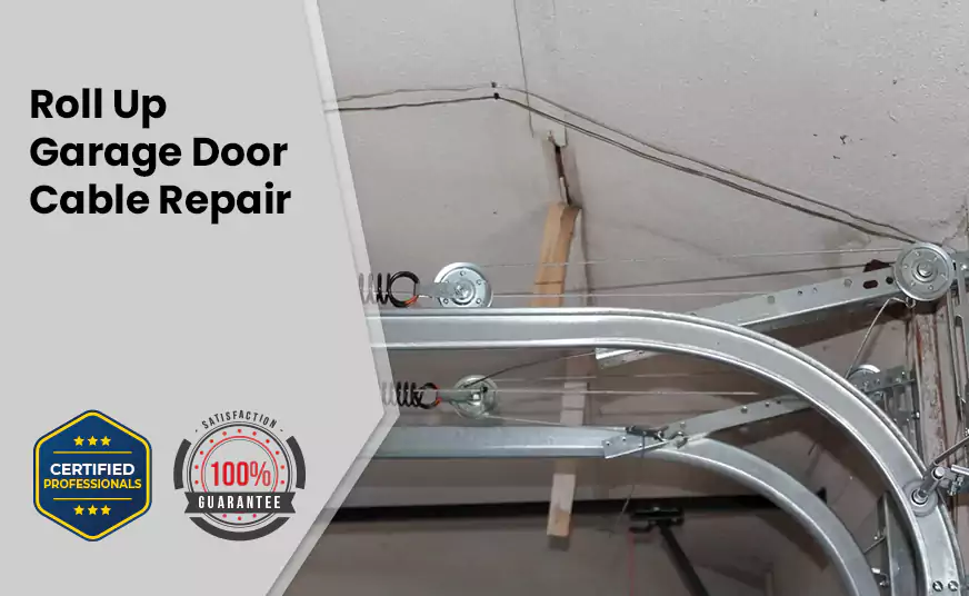 Roll Up Garage Door Cable Repair in Renton, WA