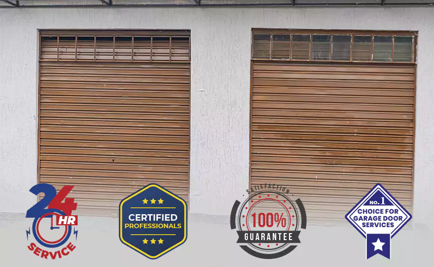 Residential Wood Roll Up Garage Doors in Renton, WA