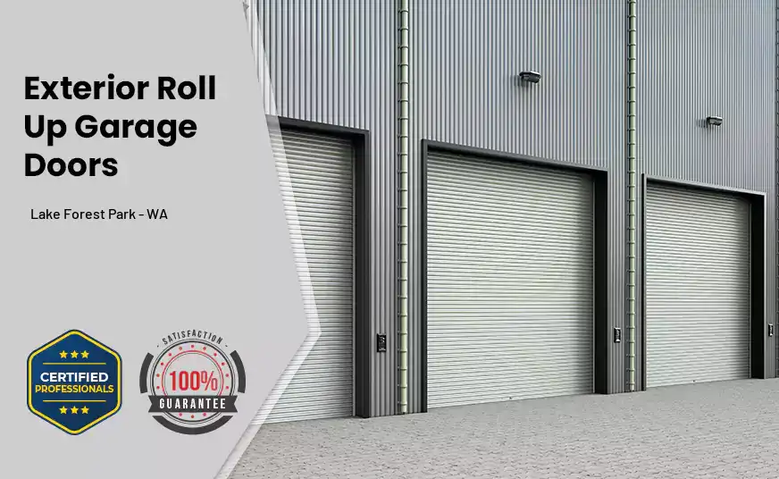 Exterior Roll Up Garage Doors Lake Forest Park - WA 