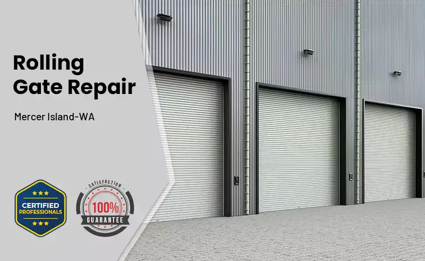 Rolling Gate Repair Mercer Island-WA 