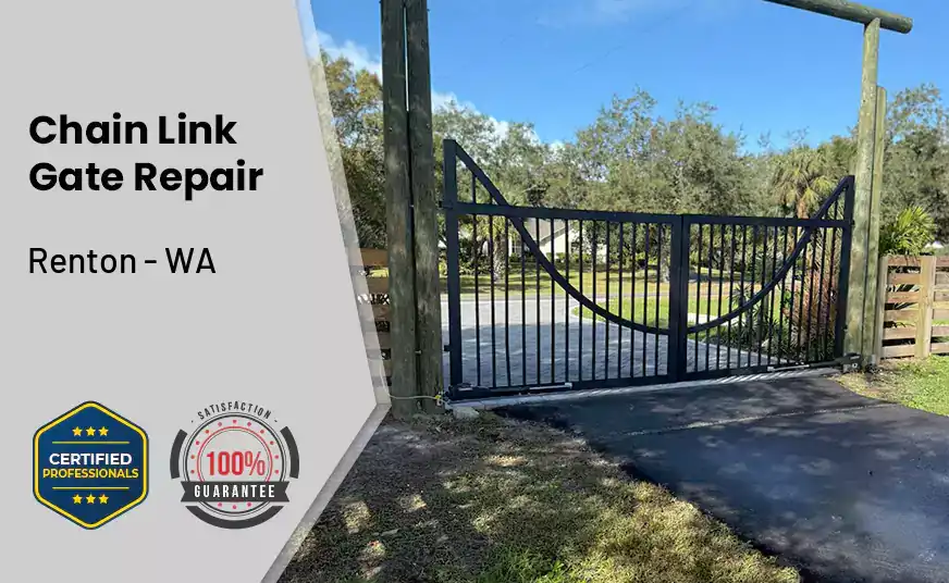 Chain Link Gate Repair Renton - WA 