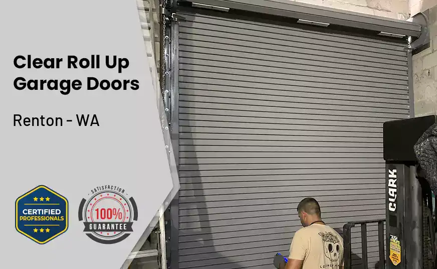 Clear Roll Up Garage Doors Renton - WA 