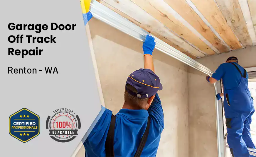 Garage Door Off Track Repair Renton - WA 