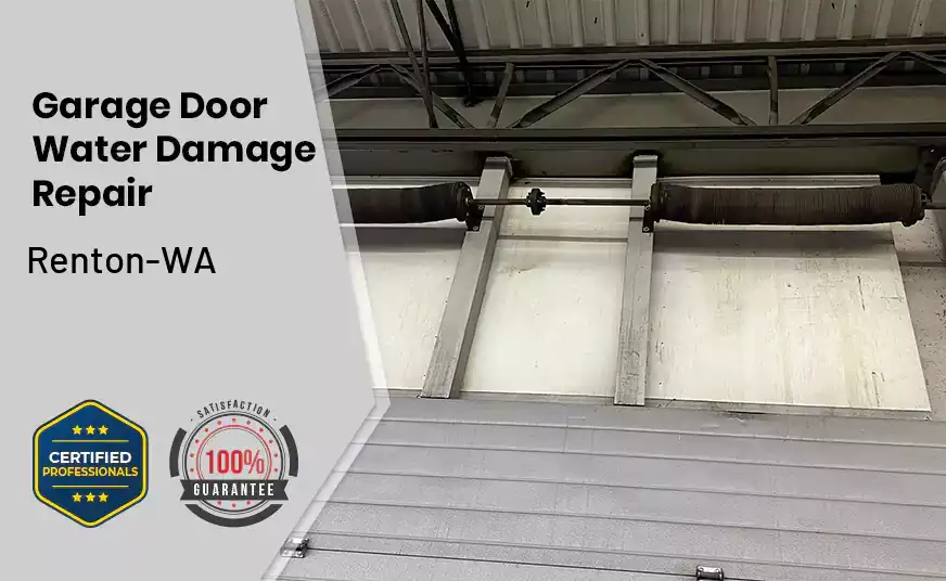 Garage Door Water Damage Repair Renton-WA 
