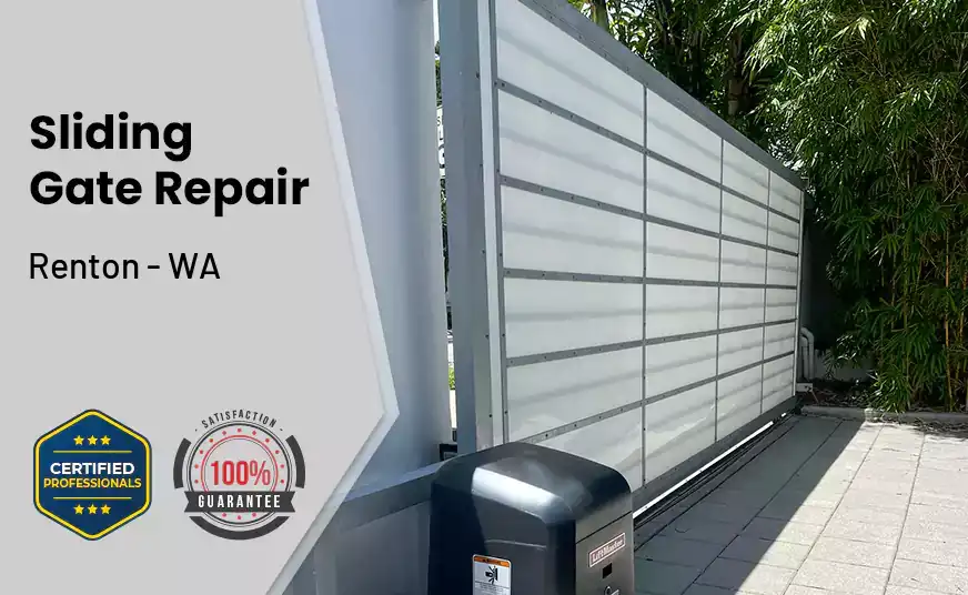 Sliding Gate Repair Renton - WA 