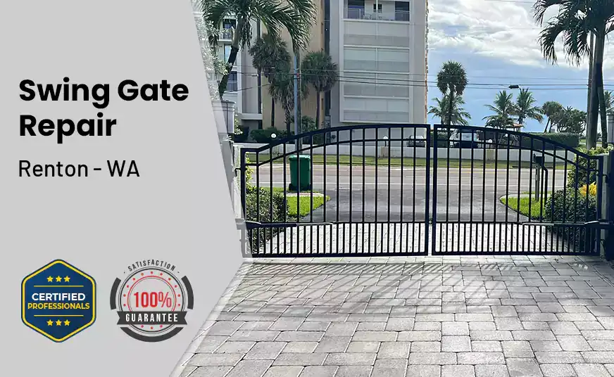 Swing Gate Repair Renton - WA 