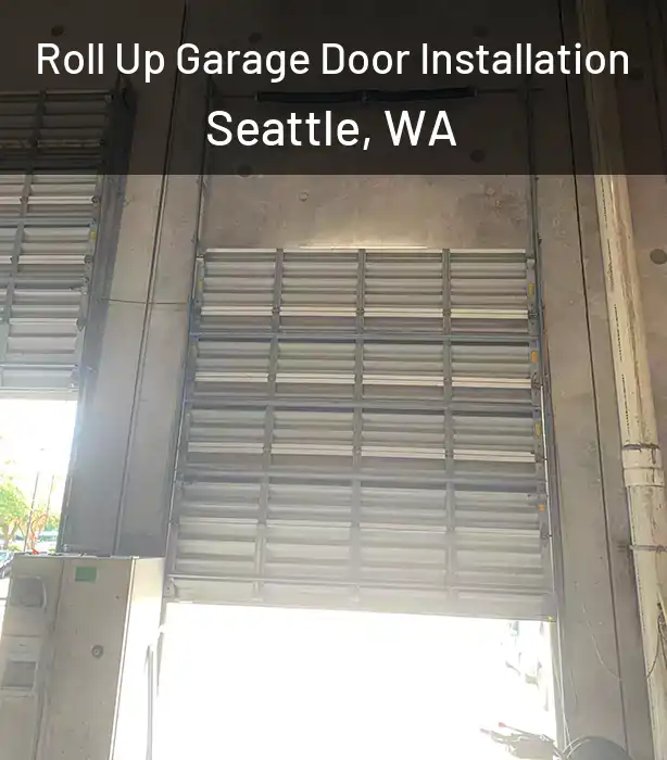  Roll Up Garage Door Installation Seattle, WA