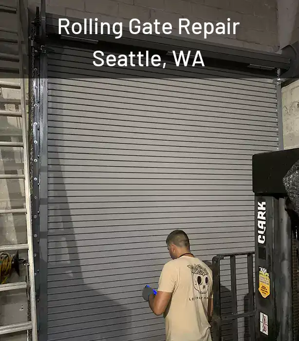  Rolling Gate Repair Seattle, WA