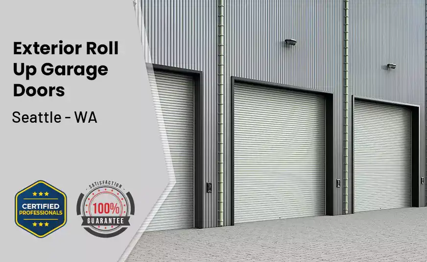 Exterior Roll Up Garage Doors Seattle - WA 