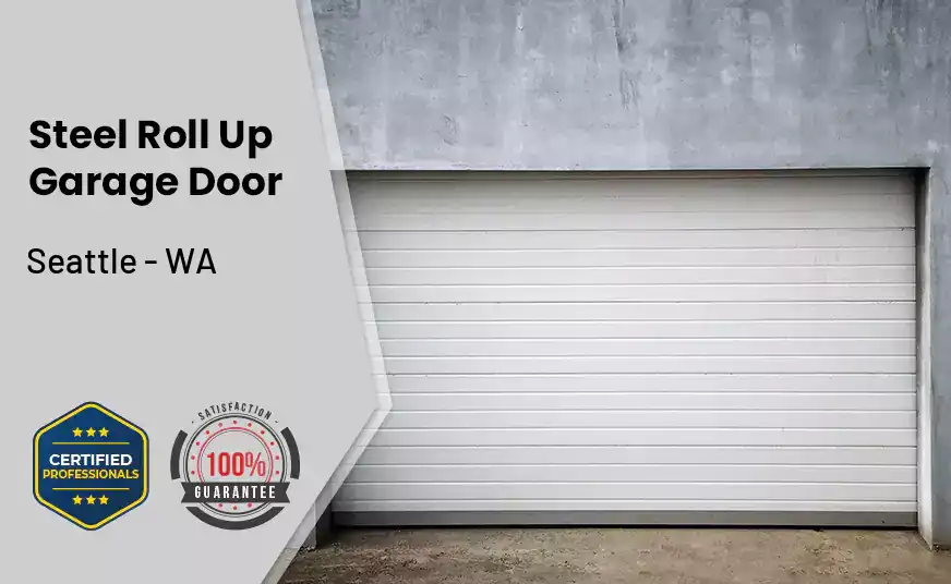 steel roll up garage door Seattle - WA 