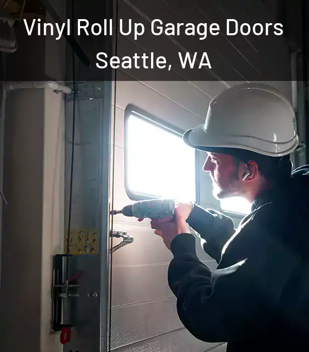  Vinyl Roll Up Garage Doors Seattle, WA